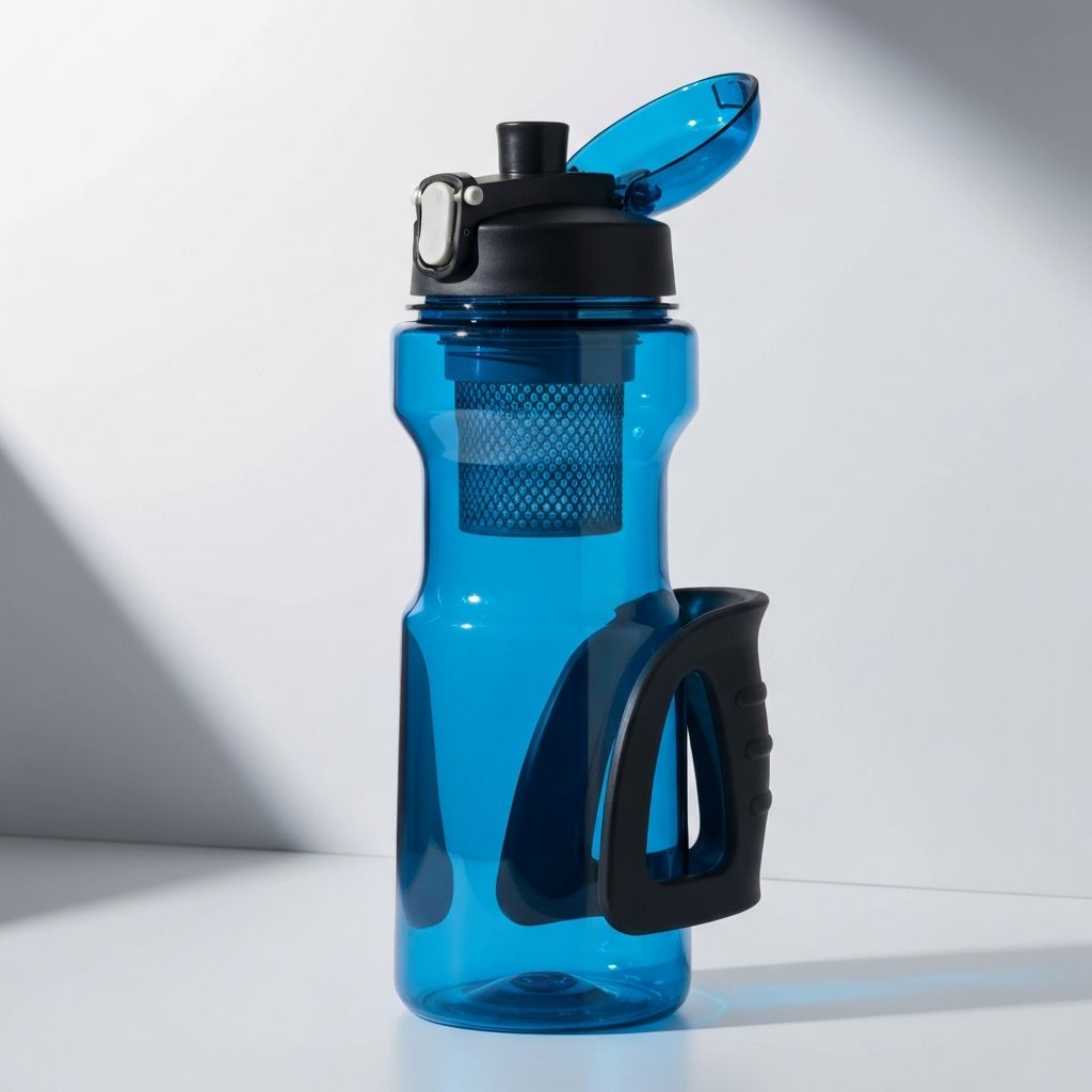 Botella Deportiva 1L con Filtro